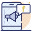 Media Marketing Social App Mobile App Icon