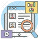 Media Monitoring Profile Monitoring File Review Icon