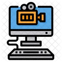 Media Player Computer Video Camera Icon