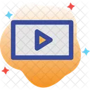 Media Player Stream Video Icon