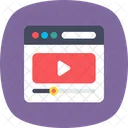 Video Movie Streaming Icon