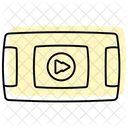 Media Player Color Shadow Thinline Icon Icon