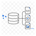 Media Storage Data Repository File Management Icon