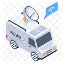 Media Van  Icon