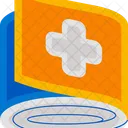 Medial plaster  Symbol
