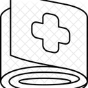 Medial plaster  Symbol