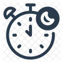 Medianoche Vispera De Ano Nuevo Ano Nuevo Icono