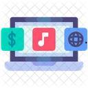 Médias numériques  Icône