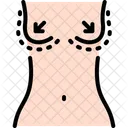 Medical Breast Augmentation Icon