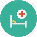 Medical Hospital Bed Icon