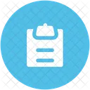 Medical Report Clipboard Icon