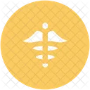 Medical Symbol Caduceus Icon