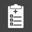 Medical Chart Clipboard Icon