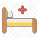 Patient Bed Medical Icon