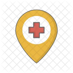 Hospital location  Icon