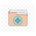 Medical Documents Colored Outline Style Medical Icon Hospital Icon