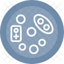 Medical Laboratory Magnifier Icon