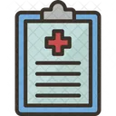 Medical Report Diagnostic Icon