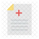 Medical File Report Icon