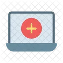 Medical Laptop Appointment Icon