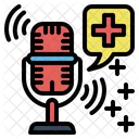 Medical Podcast Health Icon