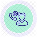 Medical Advice Line Icon Icon