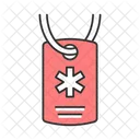 Medical Alert Id Necklace  Icon