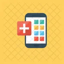 Mobile App Health Icon