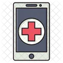 Mobile Emergency Healthcare Icon