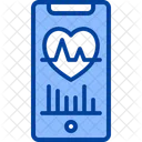 Medical App Pulse Heartbeat Icon