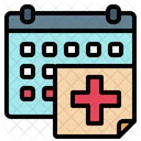 Medical Appointment Healthcare Time And Date Icon