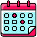 Medical Appointment Calendar  Icon