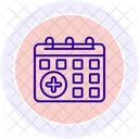 Medical Appointment Color Circle Icon Icon