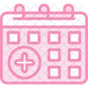 Medical Appointment Duotone Line Icon Icon