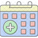 Medical Appointment Lineal Color Icon Icon