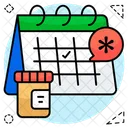 Medical Appointment Schedule Planner Icon