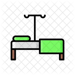 Medical Bed  Icon