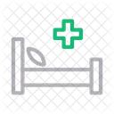 Bed Clinic Hospital Icon