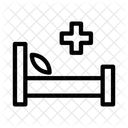 Bed Clinic Hospital Icon