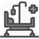 Medical Bed Medical Bed Icon