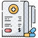 Medical Bill  Icon