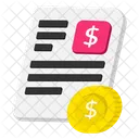 Bill Billing Medical Icon