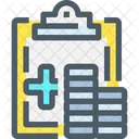Document Medical Bill Icon