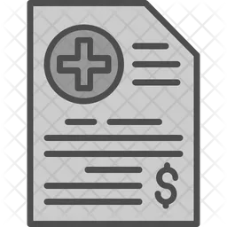 Medical Bill  Icon