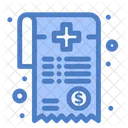 Medical Bill Hospital Bill Medical Recipt アイコン