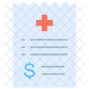Medical Bill  Icon