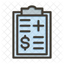 Medical bill  Icon