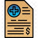 Medical Bill  Icon