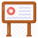 Hospital Board Medical Board Billboard Icon