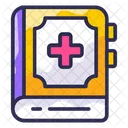 Health Book Health Dictonary Medical Booklet Icon